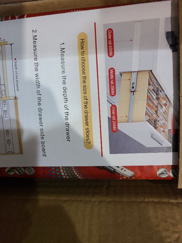 Photo 1 of 10 inch Drawer Slides 6 Pairs (12pcs) Soft Self Close 3 fold Full Extension Ball Bearing Cabinet Drawer Glides Side Mount for Dresser, Cabinet, Kitchen 100 LB Capacity 10" Silver