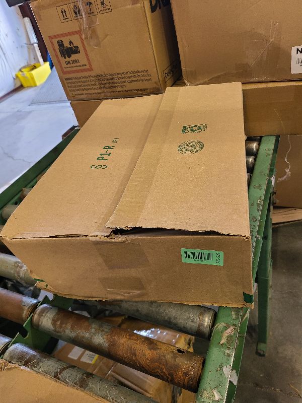 Photo 1 of 14" Round Black Plastic Non-Skid Serving Tray, Each