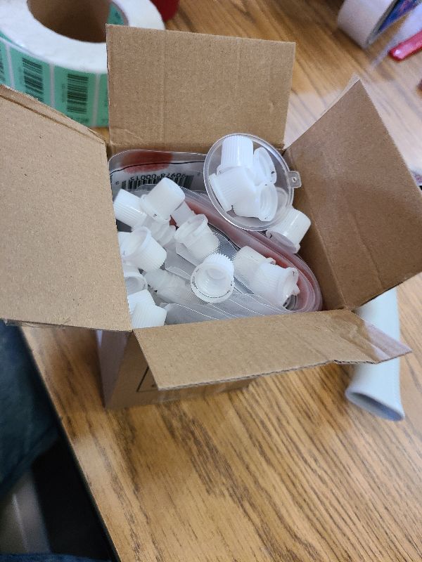 Photo 1 of 20 Pack Blood Bags for Drinks, 8.5oz Anti-Leak With Cap, Reusable Food Grade, Decoration Cups for Halloween and Christmas