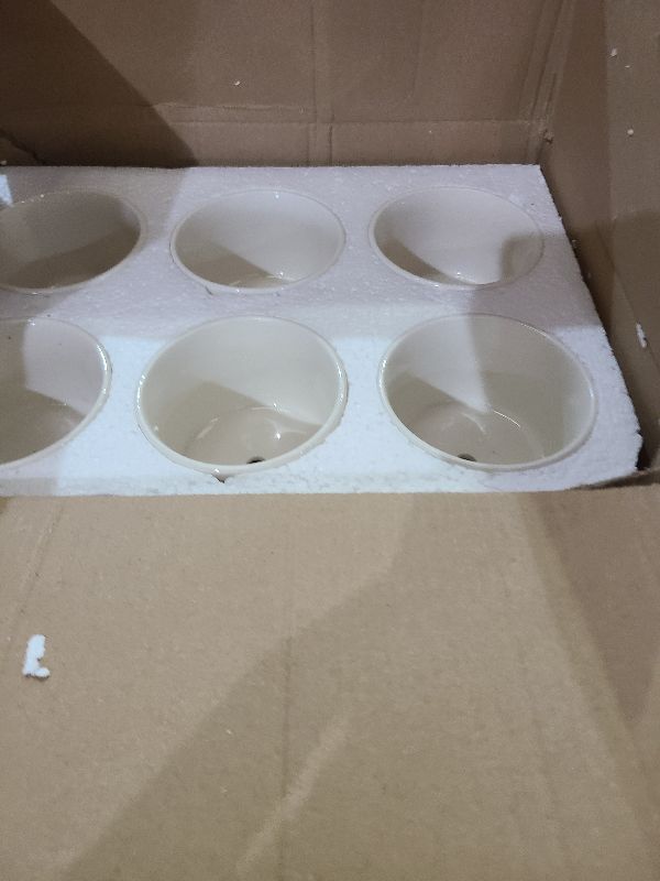 Photo 1 of 12 Pcs White Bible Verse Succulent Pots with Drainage 3.15 Inch Mini Ceramic Flower Planter Pot with Bamboo Tray Small Plant Pots Christian for Friends and Family, Plants Not Included