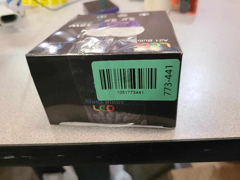 Photo 1 of 2 Pack BlueX LED A21 Purple Light Bulbs - 15W (120Watt Equivalent) - E26 Base, Party Decoration, Porch, Home & Holiday Lighting, Decorative Illumination