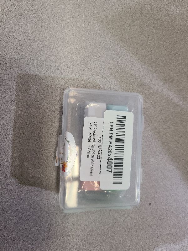 Photo 1 of 2 PCS Keyboard Fidget Toy, Keyboard Fidget Keychain 4-in-1 Keyboard Decompression Button Finger Clicker Toys, Button Stress Relief Fidget Gifts to Relief Stress (Pink Yellow White Green)