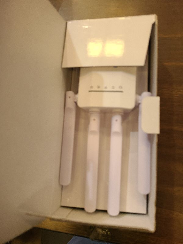 Photo 1 of 2026 WiFi Extender Signal Booster, up to 18k+sq. ft and 88+ Devices, Internet Booster for Home, Wireless Internet Repeater and Signal Amplifier w/Ethernet Port, Mesh WiFi 15X Faster Access Point