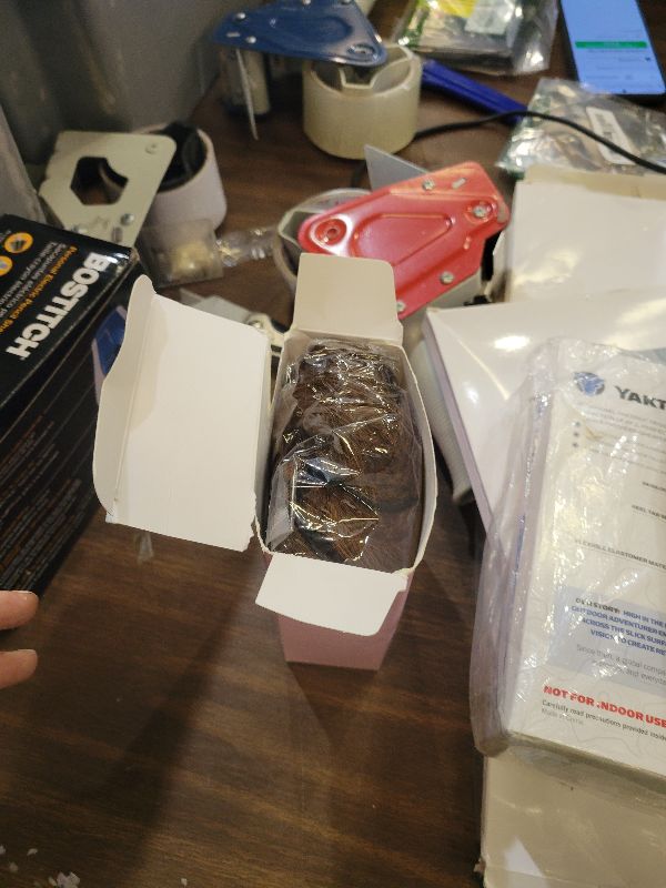 Photo 1 of 24 Inch Ponytail Extension, Clip on Ponytails for Women, Long Curly Wavy Ponytail Extensions for Women, Synthetic Layered Pony Tails Hair Extensions (Color: Medium Brown Mixed Honey Blonde)