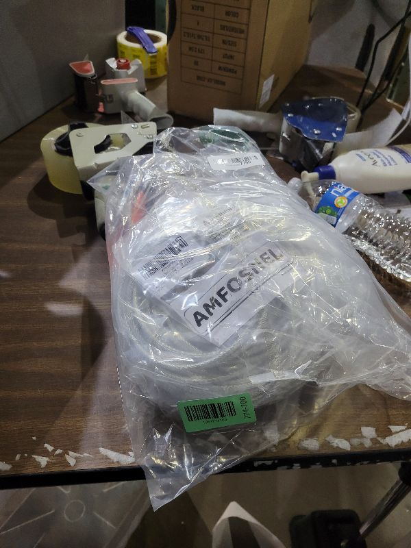 Photo 1 of 100 ft Dog Tie Out Cable with 10ft Runner Cable - Heavy Duty Long Dog Leash for Yard Training Camping Hiking Outside - Chew Proof Lead Trolley Cable with Buffer for Small Medium Large Dogs Silver