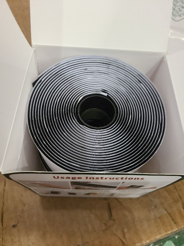 Photo 1 of 2 Inch x 15Ft Hook and Loop Strips with Adhesive, Double Sided Self Adhesive, Nylon Self Tape for Home Office School and Crafting