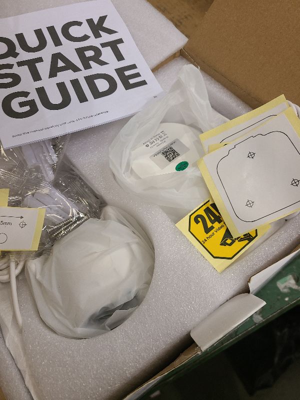 Photo 1 of 2K Cameras for Home Security-2.4G WiFi Outdoor Camera Wireless Solar/Battery Powered with solar panel, 360° Viewing, AI Human Detection, Color Night Vision, with SD Storage, Works with Alexa(2 Pack)