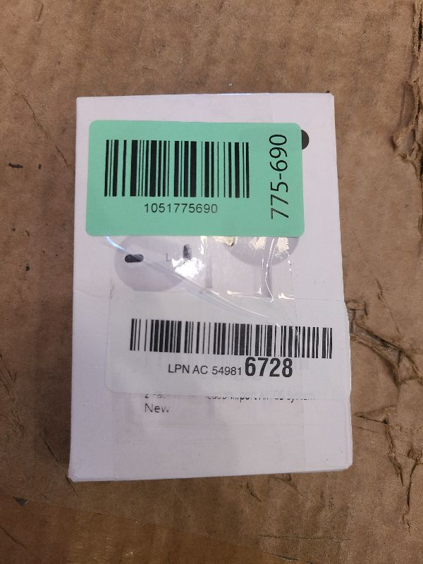 Photo 1 of 2 Pack Wired Headphones for iPhone Earbuds with Built-in Microphone & Volume Control Nosie Reduction Earphones Headsets Compatible with iPhone 14 13 12 11 Pro Max XS XR X 8 7, Support All iOS System