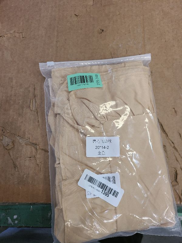 Photo 1 of 2 Pack Travel Pillow Cases 14x20 Inches, Gold Small Pillow Cases Microfiber Ruffled Pillowcases, Soft Breathable and Non Shrinking Envelope Scalloped Pillowcase