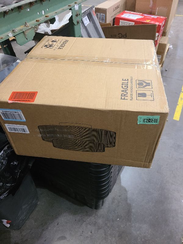 Photo 1 of 20 Inch Boho Caged Ceiling Fans with Lights Flush Mount, Layered Rattan Ceiling Fan with Light Remote Control with Reversible 6 Speeds for Bedroom, Nursery, Living Room, E12 Base, Indoor