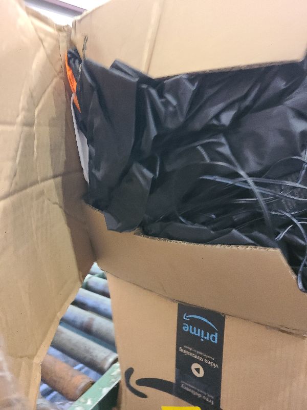 Photo 1 of 12FT Halloween Inflatable Archway with LED Light, Kalolary Large Haunted House Inflatable Ghost Pumpkin Blow up Tunnel Halloween Outdoor Yard Decoration for Halloween Party Home Lawn Family