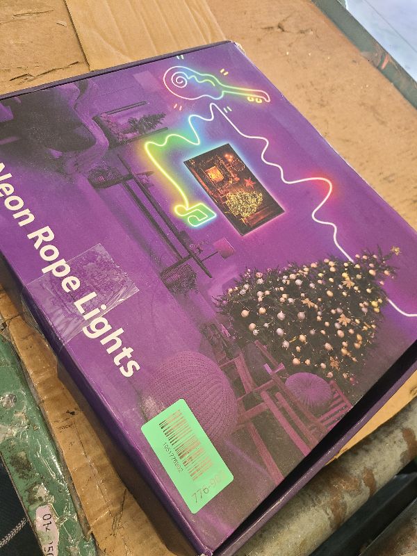 Photo 1 of 200Ft Neon Rope Lights,Flexible Led Rope Lights Control with App/Remote,Multiple Modes Rope Lights,IP65 Outdoor RGB Led Neon Lights Waterproof,Music Sync Gaming Led Neon Light Strip for Bedroom Decor