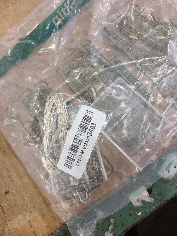 Photo 1 of 10Ft/30 LEDs Fairy,Starry , String Lights for Indoor&Outdoor Decoration Wedding Home Parties Christmas Holiday, Waterproof,Battery Operated.(Warm White)