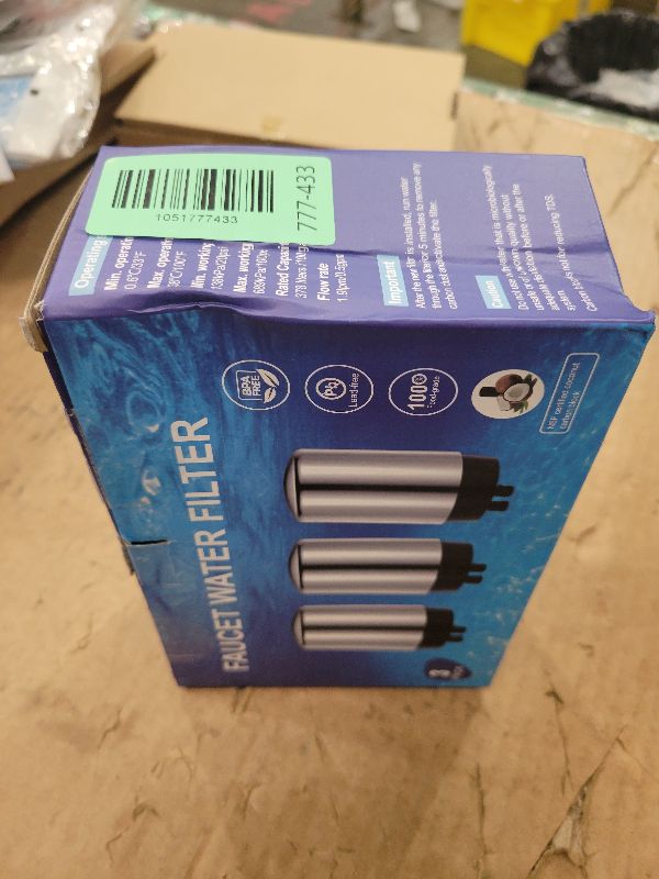 Photo 1 of 3 Pack Faucets Filters Cartridge(FR-200,FF-100)?Replacement for Brita® Faucet Filter,Water Filter Compatible with Brita® Faucet Filtration Systems- Chrome