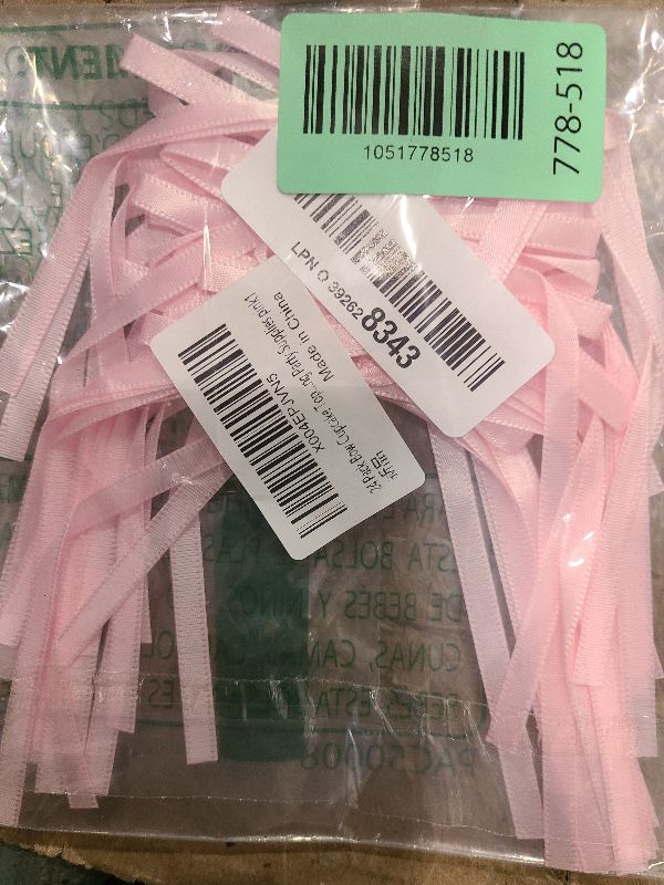 Photo 1 of 20 Pack Bow Cupcake Toppers Birthday Bowknot Ribbons Coquette Pink Bow High Footed Cup Balloon Wall Party Decorations Bridal Cake Dessert Picks Baby Girl Boy Wedding Party Supplies pink1