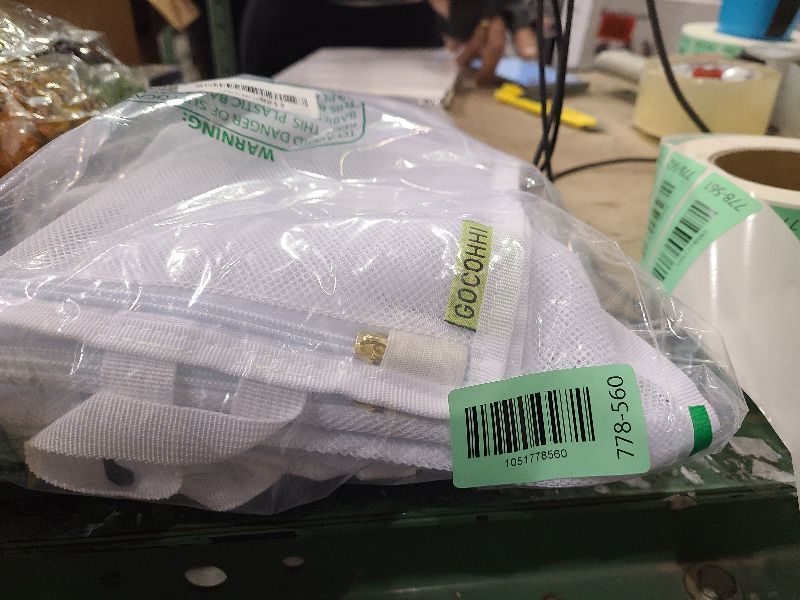 Photo 1 of 2-Pack Bra Washing Bags, Lingerie Laundry Protector for Delicates, Holds 10 A-C Cup Bras, Zippered Mesh Underwear Wash Bags for Machine, Travel Storage