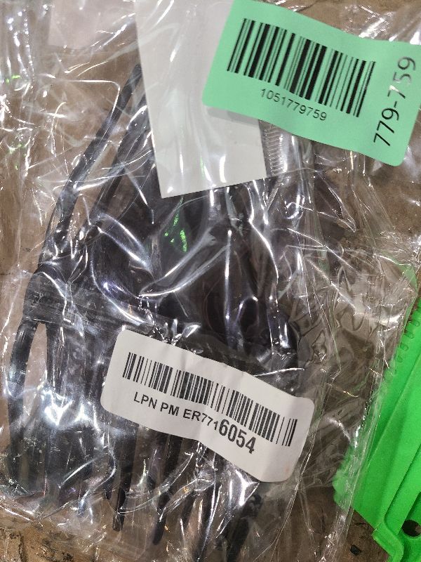 Photo 1 of 2 Pieces Double Fist Hair Lift Combs - Large and Small Plastic Detangle Wig Braid Pick Hair Styling Tool for Women Men (3.8 x 7 Inch, 2.6 x 6.4 Inch)