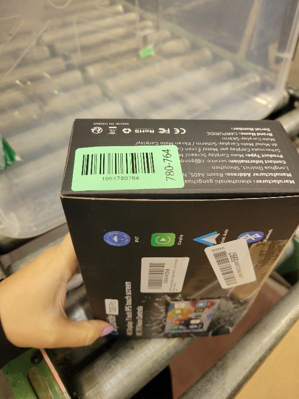 Photo 1 of 2025 CARPURIDE W702BS PRO for BMW Motorcycle CarPlay & Android Auto Dual Bluetooth, 7" Waterproof GPS Navigation Screen, Data Reading, Native Wonder, TPMS, Light Sensor, Music Sharing, Intercom,16-Pin