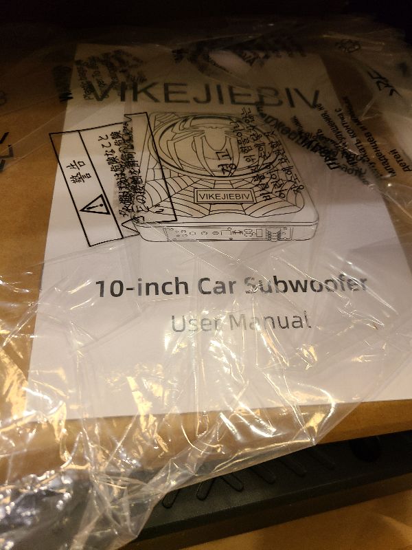 Photo 1 of 1200W RGB Subwoofer, Slim Underseat Car Subwoofer and Amp Package with RGB Beat-Synced Light, Individual Control for Low Pass/Gain/Boost Bass, Deep Bass Perfect for Truck/SUV/Jeep/MPV