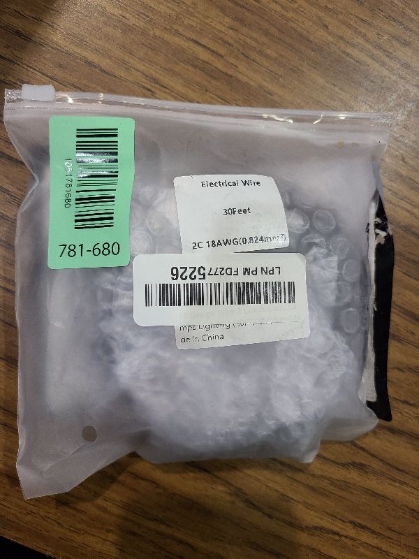 Photo 1 of 18 Gauge Wire 2 Conductor Electrical Wire, 18 AWG Wire Stranded PVC Cord, 12V Low Voltage/Oxygen-Free Tinned Copper/Flexible 18/2 Cable for Automotive Marine LED Strips Lamps Lighting (30FT/ 9M)