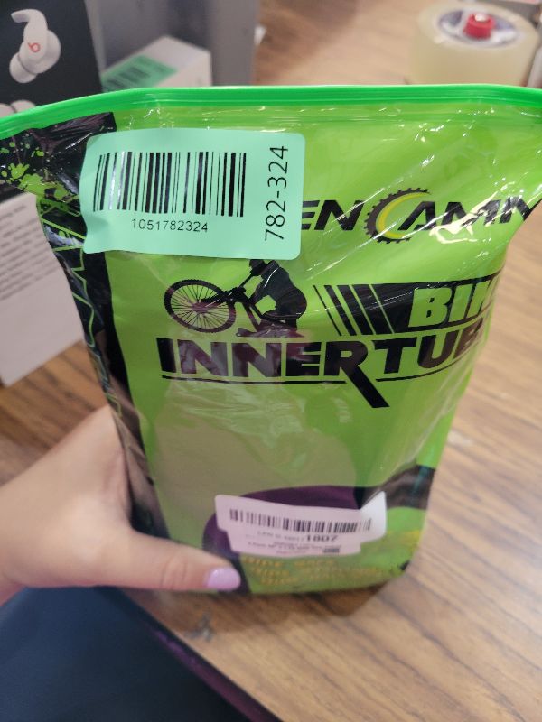 Photo 1 of 26 inch Bike Inner Tube Fit 26" x 1.75-2.125, Bicycle Tube 4 Pack Schrader Valve with 2 Tire Levers, Inner Tube Bicycle Upgrade Material Anti-Aging for Road/Mountain Bikes by Hydencamm