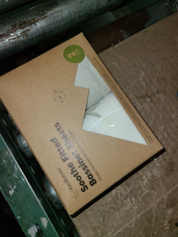 Photo 1 of 2-Pack Organic Bassinet Sheets for Girls, Boys - 100% Cotton Bassinet Mattress Sheets Compatible with Halo Bassinest Swivel Sleeper, Graco, Baby Delight, Chicco, Unisex Fitted Bassinet Sheets (Elly)