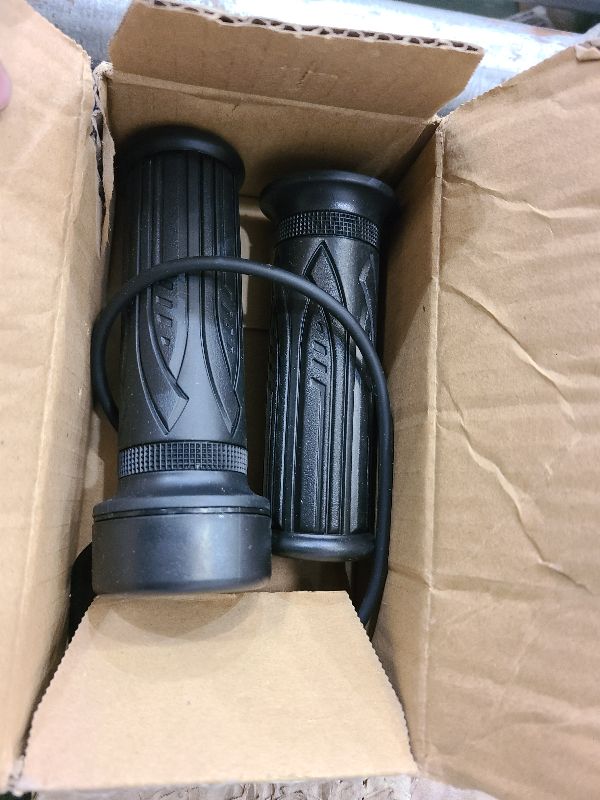 Photo 1 of 20X Ebike Full Twist Throttle Grip 3 Pin, 12V-72V Plug and Play Twist Throttle with IP76 Waterproof Plug, Right Handle Throttle for Mountain EBike Scooter(Orange)