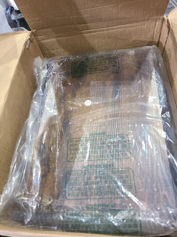 Photo 1 of 23 Inch to 50 Inch Floor Small Corner TV Stand with Storage Shelves for Living Room Bedroom, Universal Floor Television Stands with Mount, Rustic Brown Corner TV Table Desk Shelf for Small Space