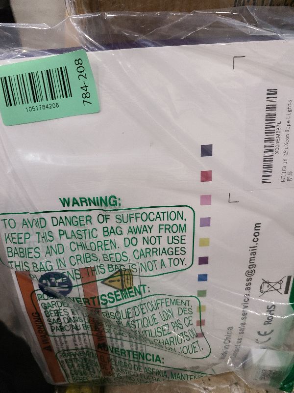 Photo 1 of 16.4Ft Neon Rope Lights,Flexible Led Rope Lights Control with App/Remote,Multiple Modes Music Sync Gaming RGB Led Neon Lights for Bedroom Outdoor