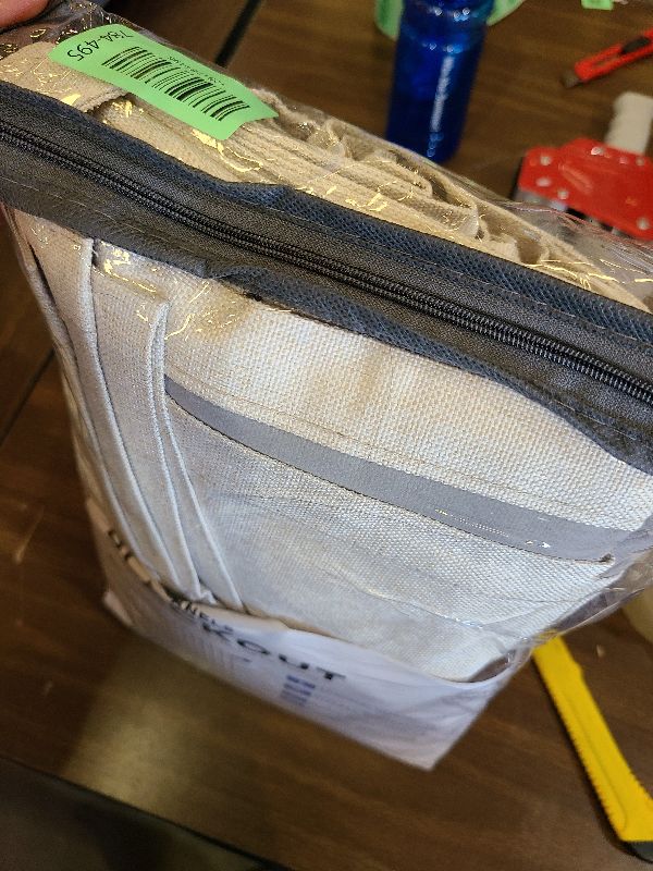 Photo 1 of 100% Blackout Shield Linen Blackout Curtains for Bedroom 84 Inches Long, Back Tab/Rod Pocket Living Room Drapes, Thermal Insulated Blackout Curtains 2 Panels Set, 50" W x 84" L, Cream