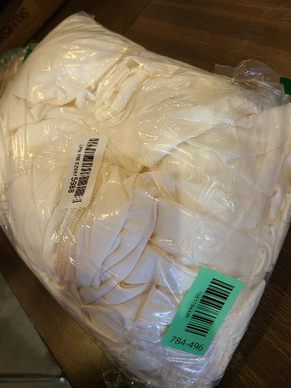 Photo 1 of 10x10ft Wrinkle Free Ivory Backdrop Curtain for Parties Soft Fabric Drapes Wedding Ivory Curtain Backdrop for Birthday Party Decorations Background for Photography 5x10ft,2 Panels