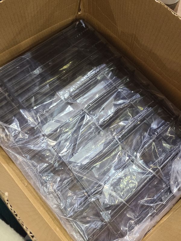 Photo 1 of 21 Pack - 17"x12" Animal Barrier Fence, 30Ft(L) No Dig Fence for Dogs with Strong Snap Connect, 4 Gauge Black Powder Coated Steel, Dog Rabbits Fence Barrier for Outdoor Landscaped Yard