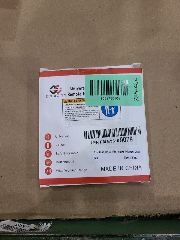 Photo 1 of 2 for Chamberlain LiftMaster Craftsman Garage Door Opener Remote 893LM 893Max 971LM Universal, Green