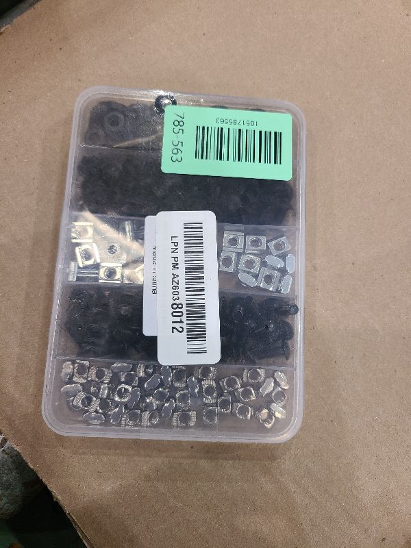 Photo 1 of 200pcs M5 T-Nuts Screws Kit for 2020 2040 8020 Series Aluminum Extrusion,40Pcs M5x10,40Pcs M5x8 Hexagon Socket Screws,40Pcs M5 T Sliding Nut,40Pcs M5 T Nut,40Pcs Washers