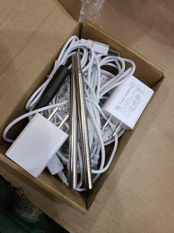 Photo 1 of 2 Pack Halo Plant Grow Light, 6000K White LED Full Spectrum Growing Lamp for Indoor Plants, Succulents, Mini Bonsai, Small Plants, Height Adjustable, Dimmable & Timer 4/8/12/18Hrs