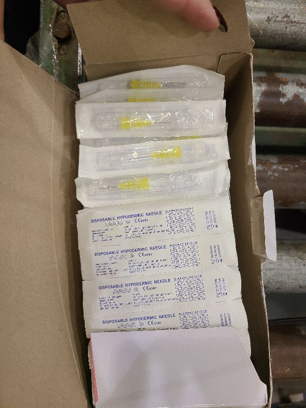 Photo 1 of 150 Pack 30 Ga 0.5 Inch Luer Lock, Lab Accessories, Industrial Dispensing Accessories, Individually Packaged