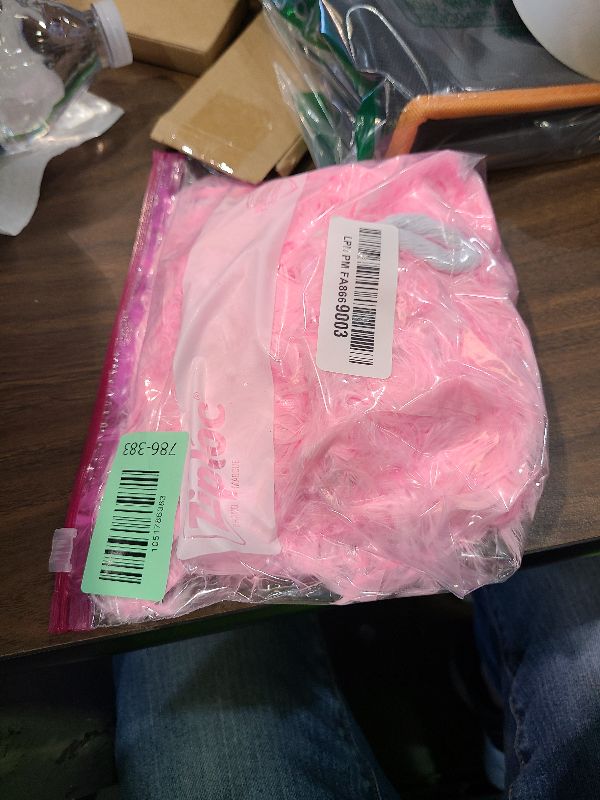 Photo 1 of 2 Yards 40g Turkey Chandelle Feather Boa for Women Costume Accessory,Party Dancing Dress Up, Holiday Decors-Light Pink