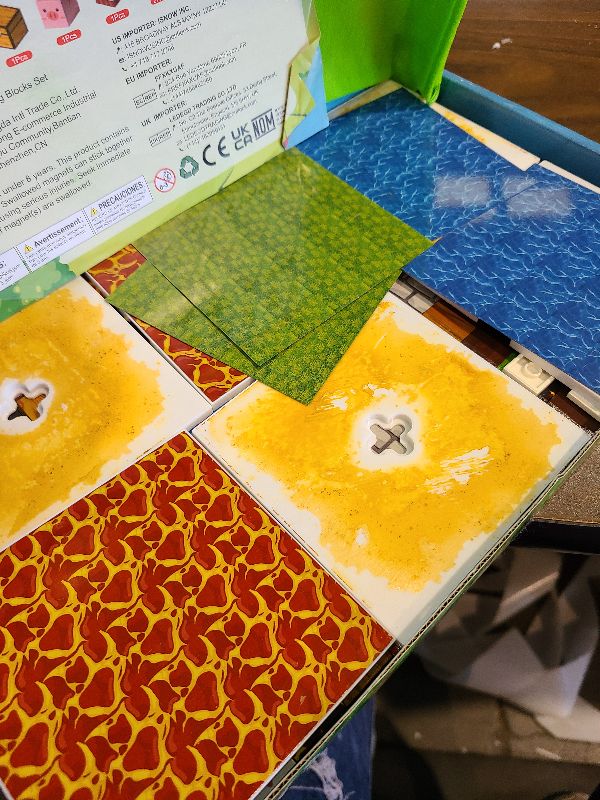 Photo 1 of 150PCS Magnetic Building Blocks - 6 Big Magnetic Base Building STEM Toys, Magnet Cube Game for Kids, Build Mine Castle Volcano World for Boys Girls Age 3-5 4-8 8-12, Sensory Outdoor Travel Toys Gifts