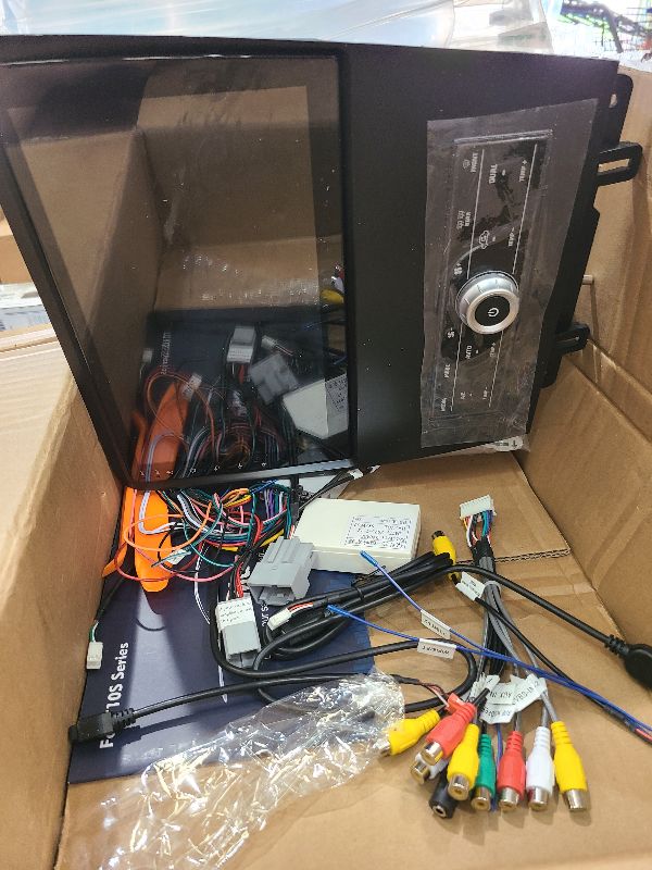 Photo 1 of 2+32G 10.1 inches Android 12 Double Din Car Stereo for Ford Mustang 2010 2011 2012 2013 2014 IPS Touchscreen Screen Car Radio with Carplay & Android Auto Support Backup Camera GPS FM Navi BT