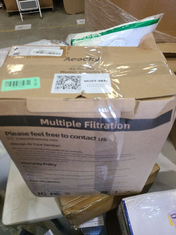 Photo 1 of 2300 ft² Energy Star Air Purifiers, AEOCKY Proprietary YearChange Filter Tech, with Multi-Effect Filter, Washable Pre-Filter, Scent Capsule, Air Quality Monitor, for Home Large Room bedroom Pets Odor