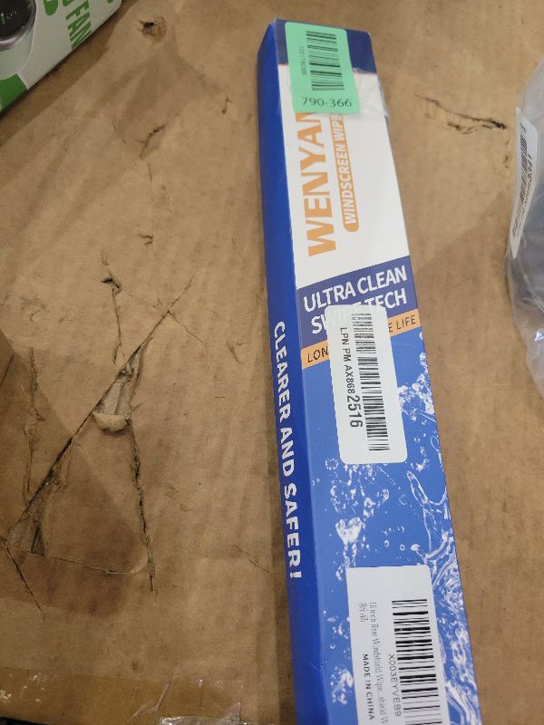 Photo 1 of 16 inch Rear Windshield Wiper Blade Replacement for Toyota Sienna 2020-2011 Prius 2022-2004 Lexus GX470 2009-2003 Back Window Windshield Wiper blades 16-A H409