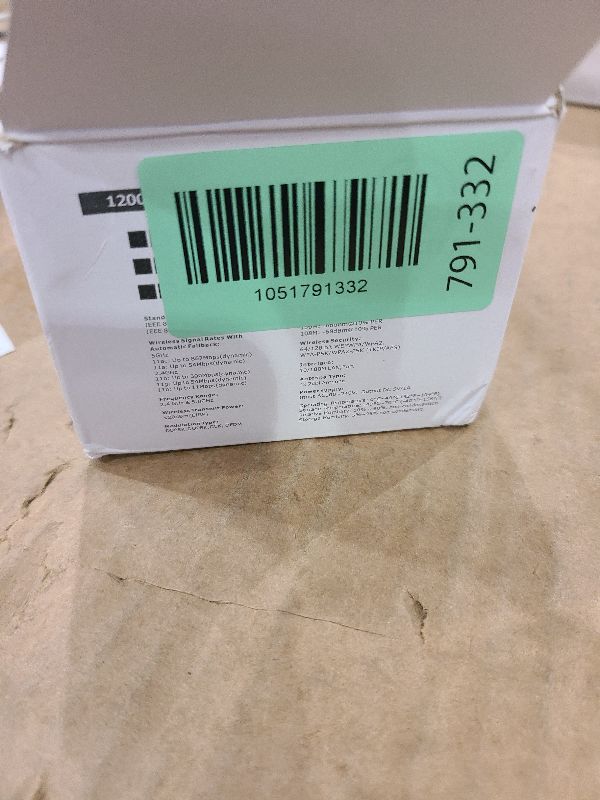 Photo 1 of 2025 1.2Gbps WiFi Extender Signal Booster, Up to 12880 sq. ft, Dual Band 5GHz/2.4GHz, WiFi Extenders Signal Booster for Home, WiFi Range Extender with Ethernet Port, Connects 100+ Devices