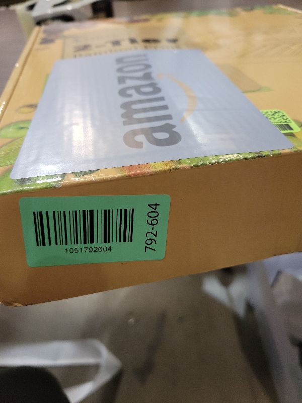 Photo 1 of 2 Tier Fruit Basket for Kitchen Counter, Large Capacity Fruit Storage Countertop, Fruit Holder, Wooden Pantry Organizers and Storage, Kitchen Countertop Organizer With Two Banana Hangers (Walnut)