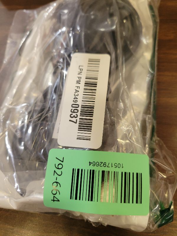 Photo 1 of 3 Prong Notebook Power Cord 125V 10ft Long Replacement Laptop Notebook 3 pin Charger Cable IEC320 C5 to NEMA 5-15P