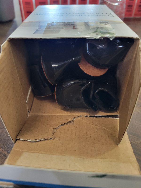 Photo 1 of 24 Pcs Chair Leg Floor Protectors for Hardwood Floors Silicone Covers to Protect Wood Tile Floors Felt Bottom Furniture Leg Caps Anti-Scratch Reduce Noise (Fit:0.9"-1.29")