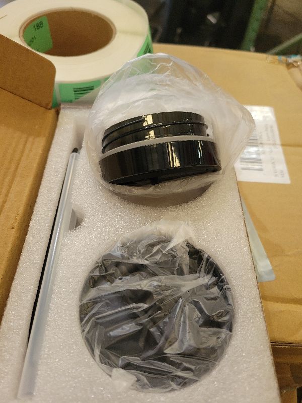 Photo 1 of 2 PACK 14 Oz Leak Splash Proof Lid, 14 Oz Tumbler Detachable Flip Straw Lid Replacement Accessories, Reusable Spill Proof Screw on Flip Straw Tumbler Cover (Black)