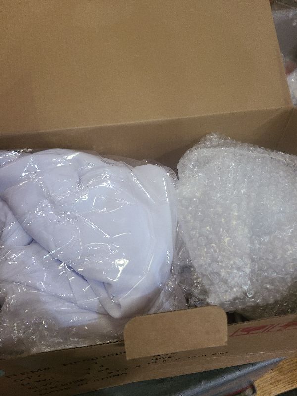 Photo 1 of 2 Pack Halloween Ghosts Outdoor White Spooky Ghost Decorations Outside 36'' & 18'' Tall RGB Lighting Timer Function Standing Scary Light Up Ghost Kit for Porch, Courtyard, Party, Haunted Houses (RGB)