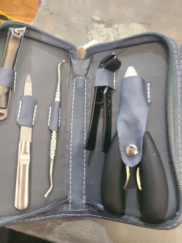 Photo 1 of 2025 Toenail Clippers for Thick Toenails for Seniors, Angled Head Large Toe Nail Clippers Set for Men, Heavy Duty Ingrown Toenail Clippers with Long Handle, Ultra Sharp Slanted Nail Cutter Wide Jaw