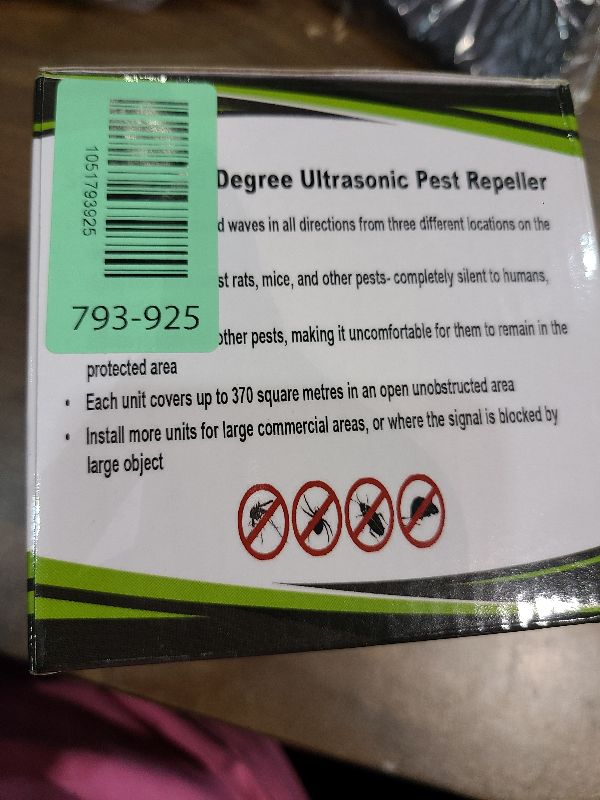Photo 1 of 2 Pack Ultrasonic Pest Repellent Plug