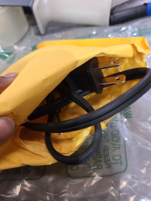 Photo 1 of 09982 Deep Fryer Magnetic Power Cord,Replacement Part for Presto FryDaddy & Granpappy Electric Fryers - 120V,15A,Fits Part #9982 & #85691